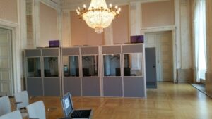 Traducción simultánea español alemán inglés